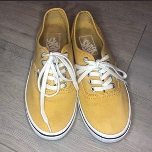 Yellow Vans